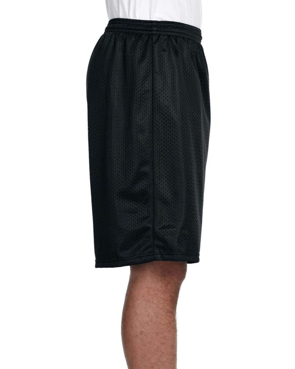 A4 N5296 - Lined 9" Inseam Tricot Mesh Shorts