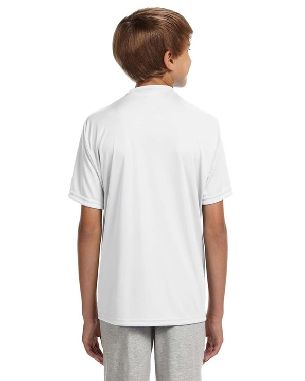 A4 NB3142 - Youth Shorts Sleeve Cooling Performance Crew Shirt