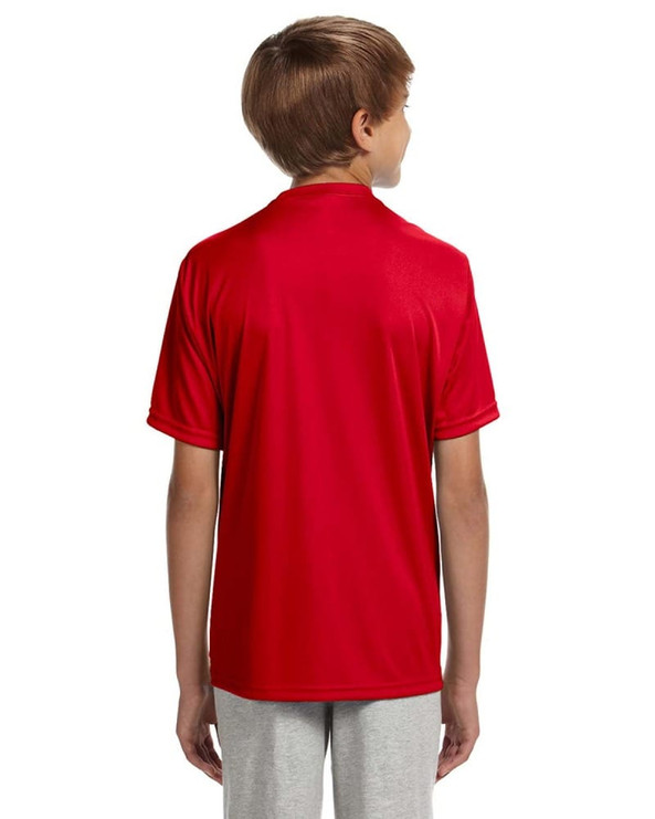 A4 NB3142 - Youth Shorts Sleeve Cooling Performance Crew Shirt