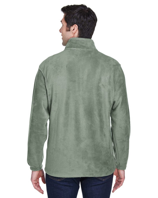 Harriton M990 - Forro Polar con Cierre Completo de 8 oz.