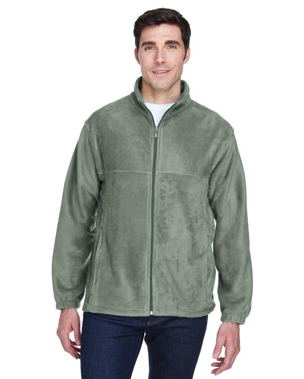 Harriton M990 - Men's 8 oz. Full-Zip Fleece