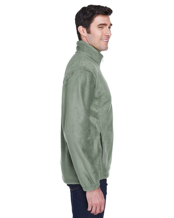 Harriton M990 - Men's 8 oz. Full-Zip Fleece