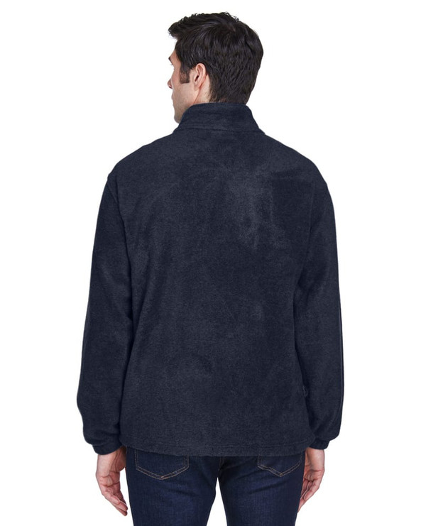 Harriton M990 - Men's 8 oz. Full-Zip Fleece