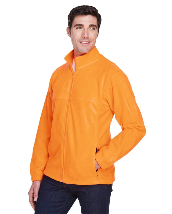 Harriton M990 - Men's 8 oz. Full-Zip Fleece
