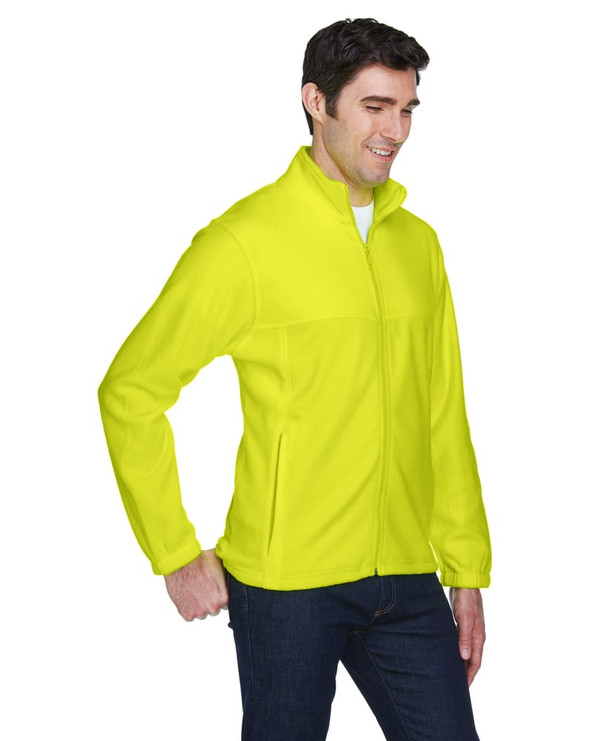Harriton M990 - Men's 8 oz. Full-Zip Fleece