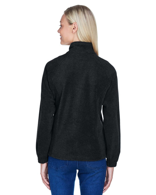 Harriton M990W - Ladies 8 oz. Full-Zip Fleece