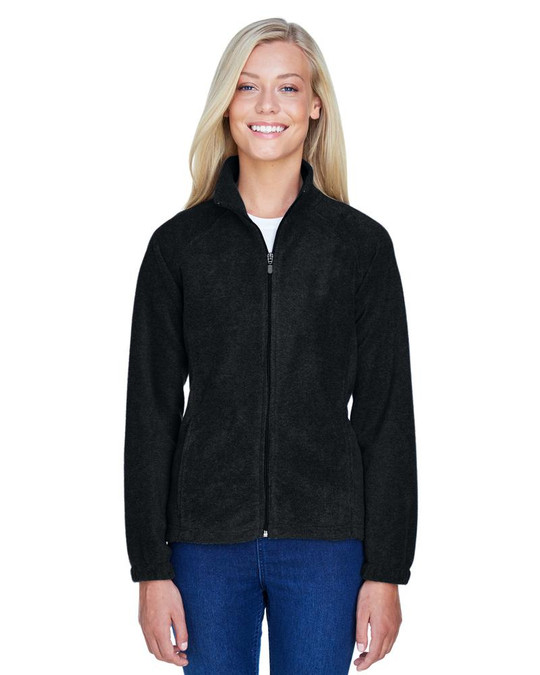 Harriton M990W - Damas 8 oz. Full-Zip Fleece