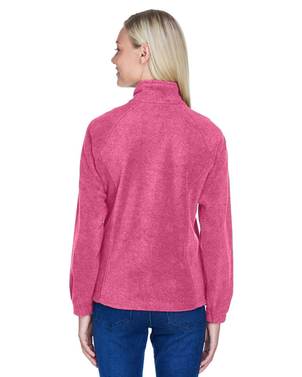 Harriton M990W - Ladies 8 oz. Full-Zip Fleece
