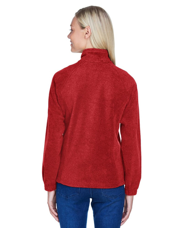 Harriton M990W - Ladies 8 oz. Full-Zip Fleece