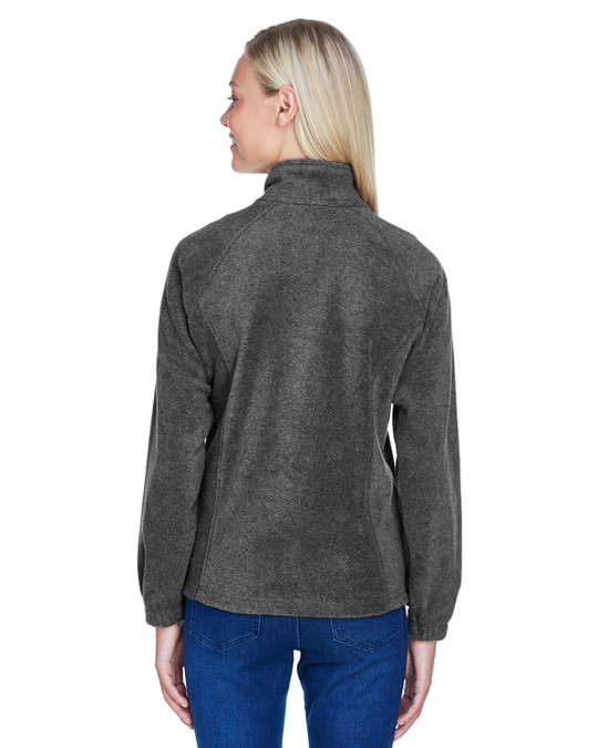 Harriton M990W - Damas 8 oz. Full-Zip Fleece