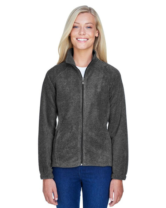 Harriton M990W - Damas 8 oz. Full-Zip Fleece