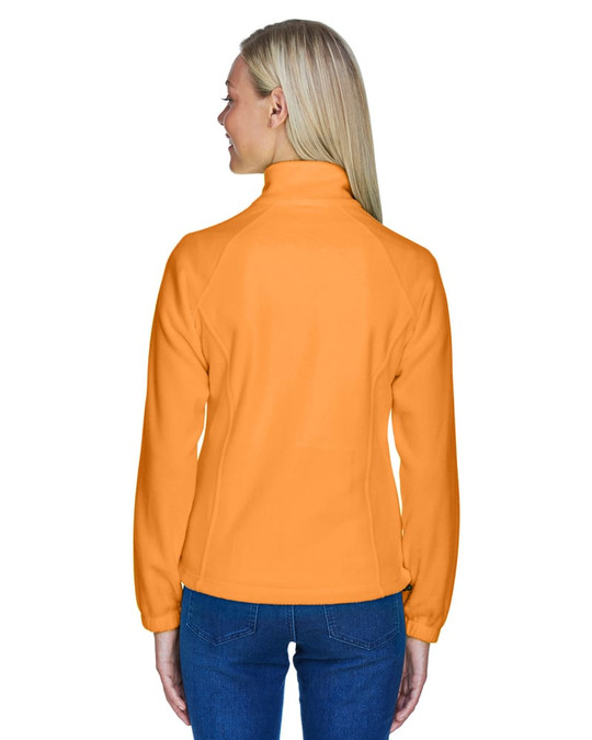 Harriton M990W - Ladies 8 oz. Full-Zip Fleece