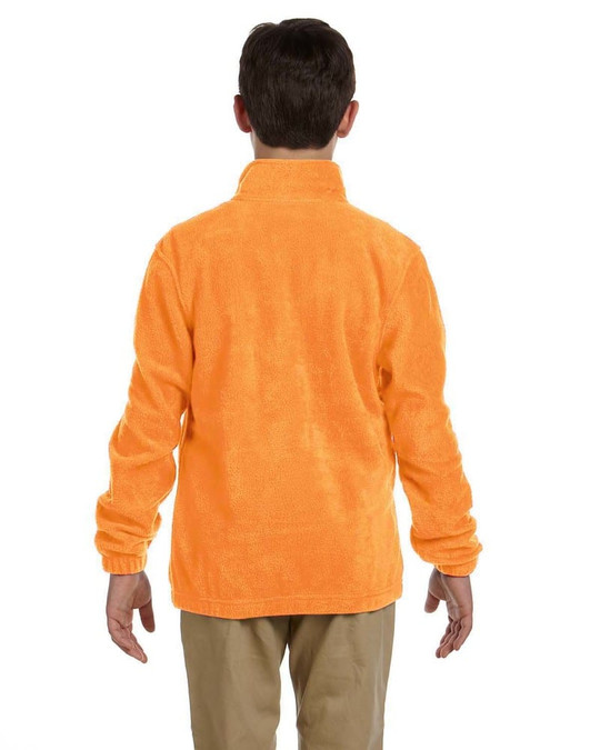 Harriton M990Y - Juvenil 8 oz. Full-Zip Fleece