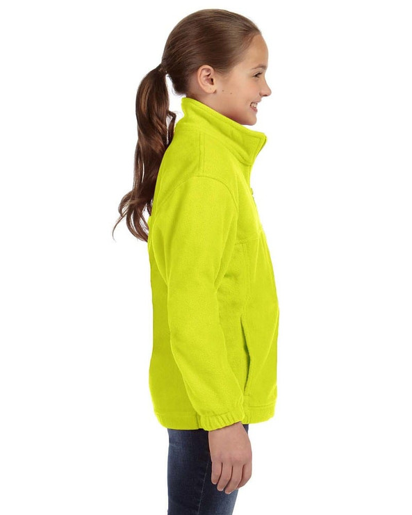 Harriton M990Y - Youth 8 oz. Full-Zip Fleece