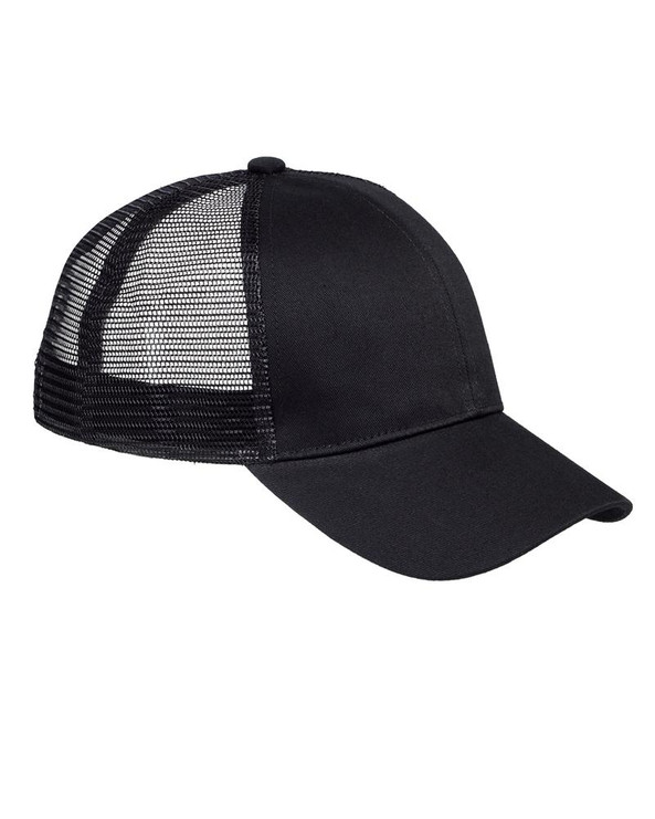Big Accessories BX019 - 6-Panel Structured Trucker Cap