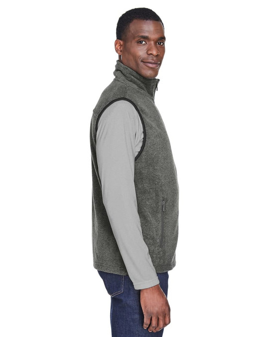 Harriton M985 - Chaleco de forro polar de 8 oz.