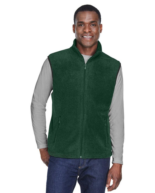 Harriton M985 - Chaleco de forro polar de 8 oz.