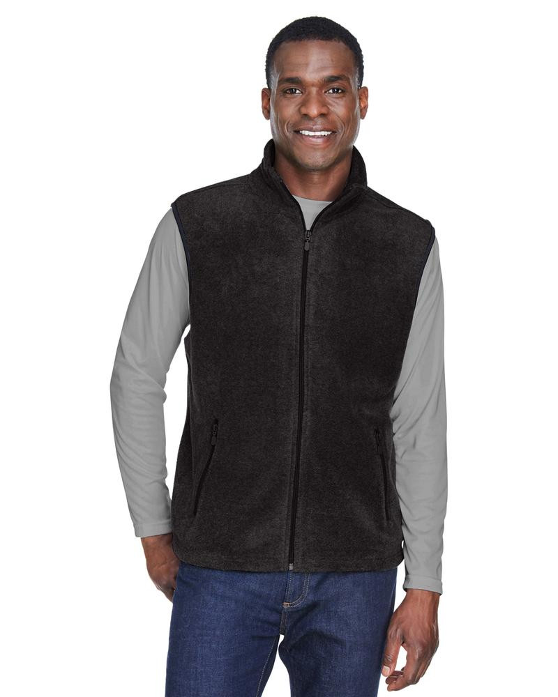 Harriton M985 - Chaleco de forro polar de 8 oz.