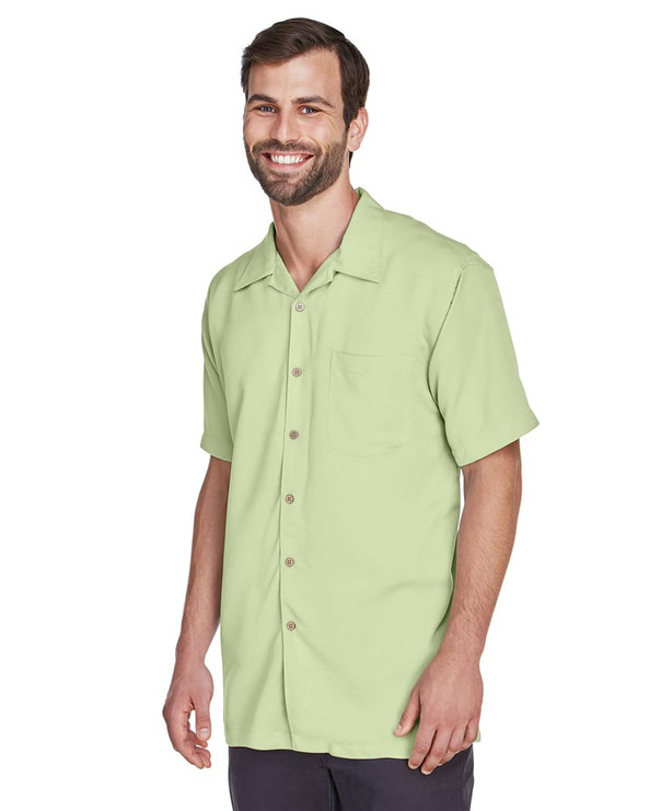 Harriton M570 - Men's Bahama Cord Camp Shirt