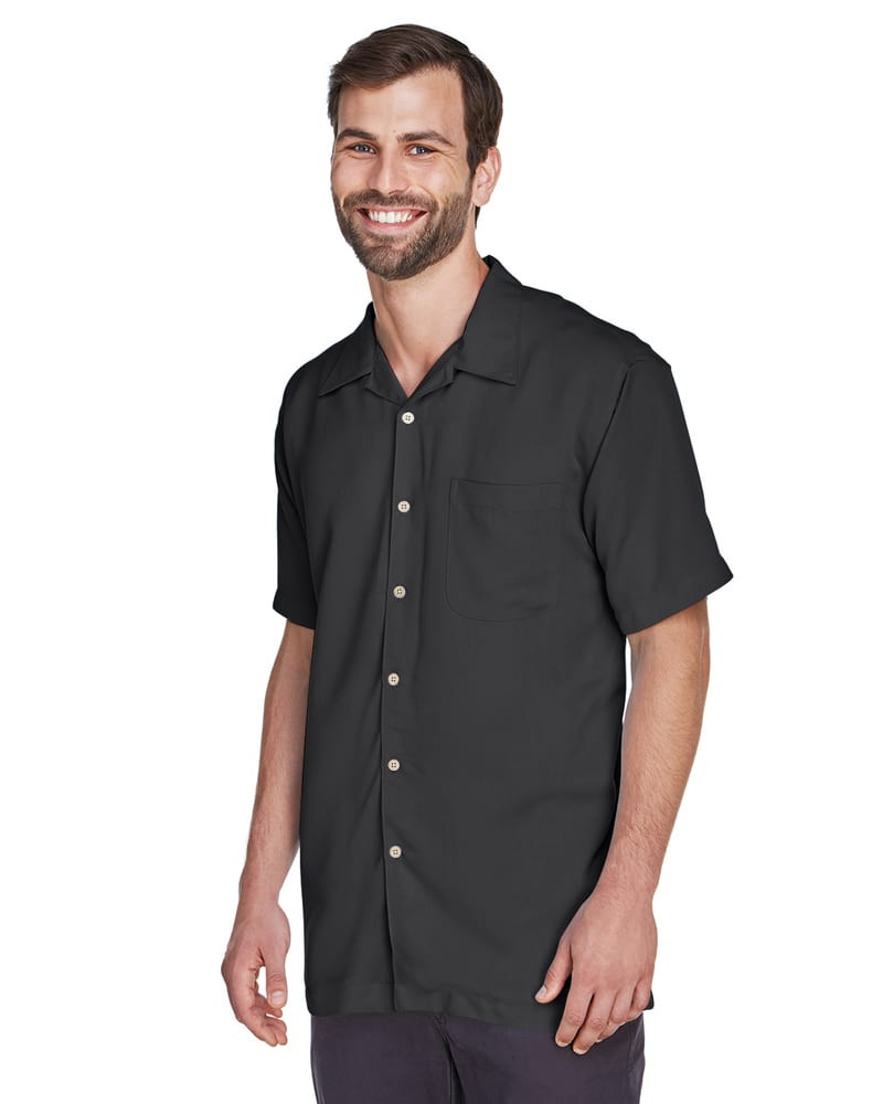 Harriton M570 - Men's Bahama Cord Camp Shirt