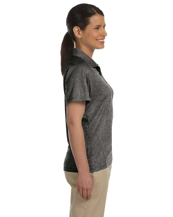 Harriton M374W - Ladies 3.8 oz. Polytech Mesh Insert Polo