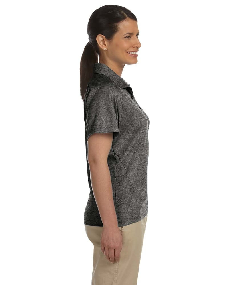 Harriton M374W - Polo con inserto de malla Polytech de 3.8 oz. para damas