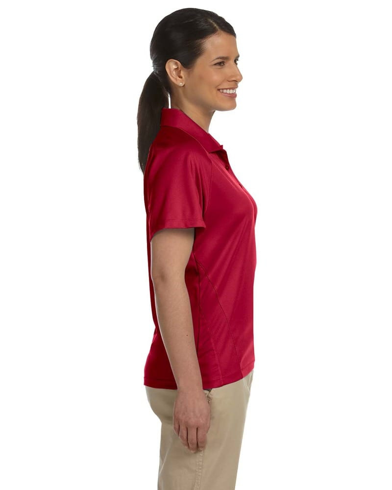 Harriton M374W - Ladies 3.8 oz. Polytech Mesh Insert Polo