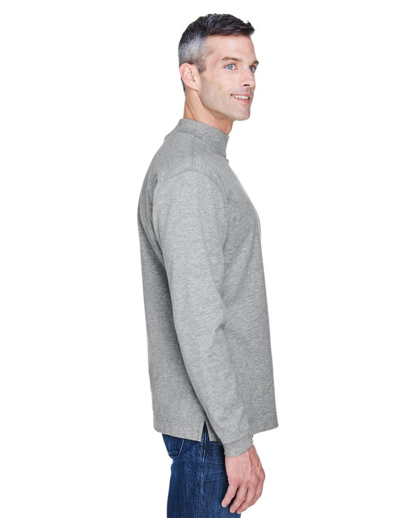 Devon & Jones D420 - Sueded Cotton Jersey Mock Turtleneck