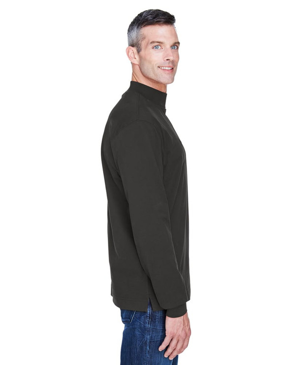 Devon & Jones D420 - Sueded Cotton Jersey Mock Turtleneck