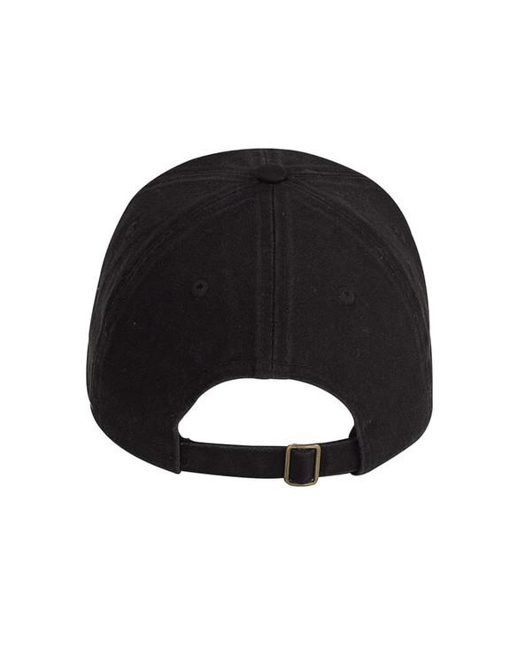Big Accessories BX005 - 6-Panel Washed Twill Low-Profile Cap