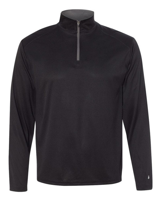 Badger 4102 - Pullover B-Core cierre tres cuartos