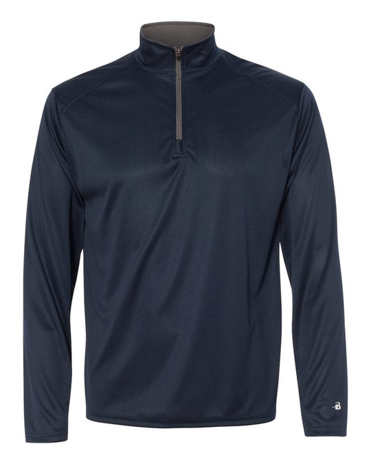 Badger 4102 - Pullover B-Core cierre tres cuartos