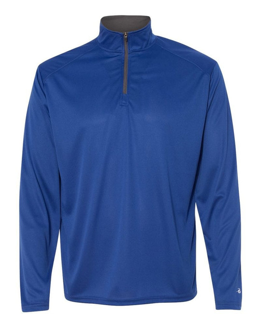 Badger 4102 - Pullover B-Core cierre tres cuartos