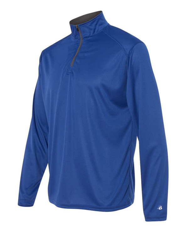 Badger 4102 - Pullover B-Core cierre tres cuartos