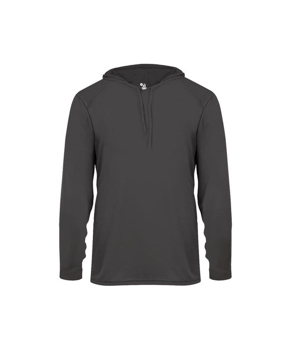 Badger 4105 - B-Core Long Sleeve Hooded T-Shirt