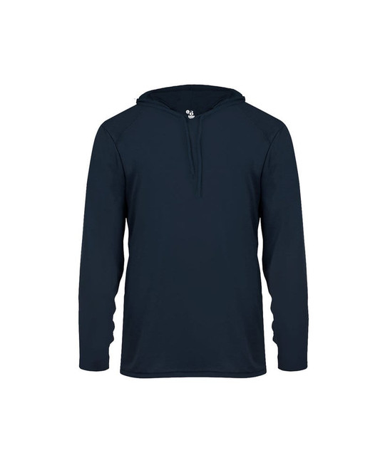 Badger 4105 - B-Core Long Sleeve Hooded T-Shirt