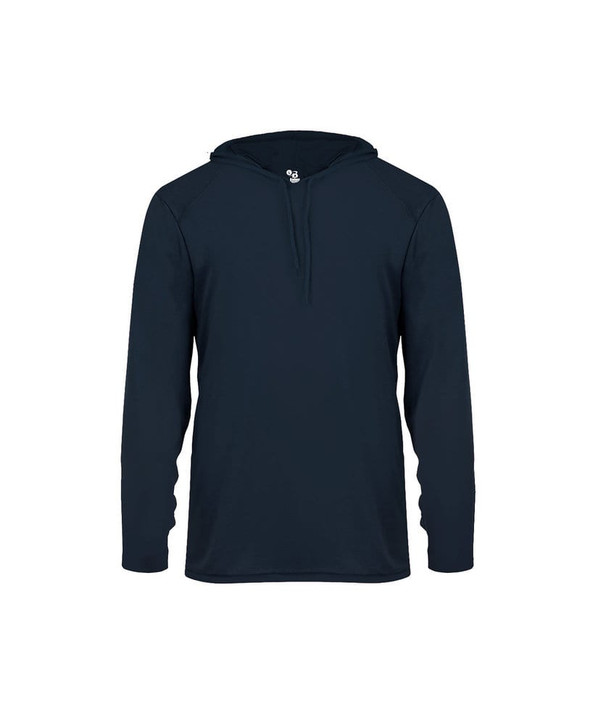 Badger 4105 - B-Core Long Sleeve Hooded T-Shirt