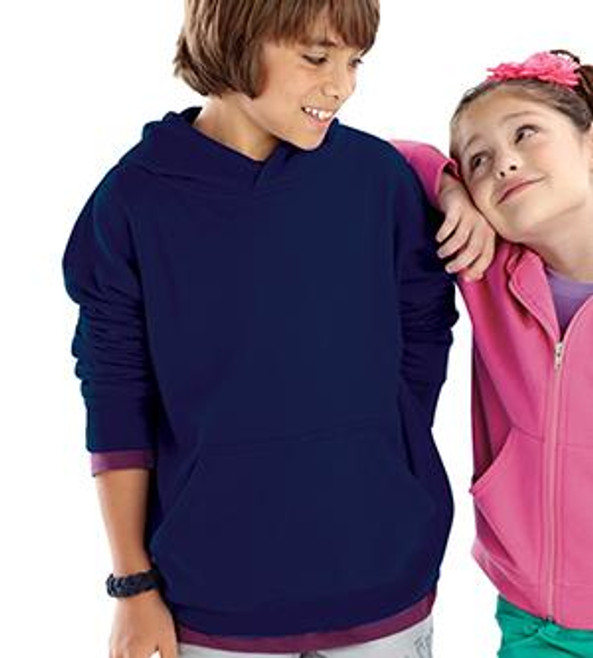 LAT 2296 - Youth Pullover Hooded Sweatshirt