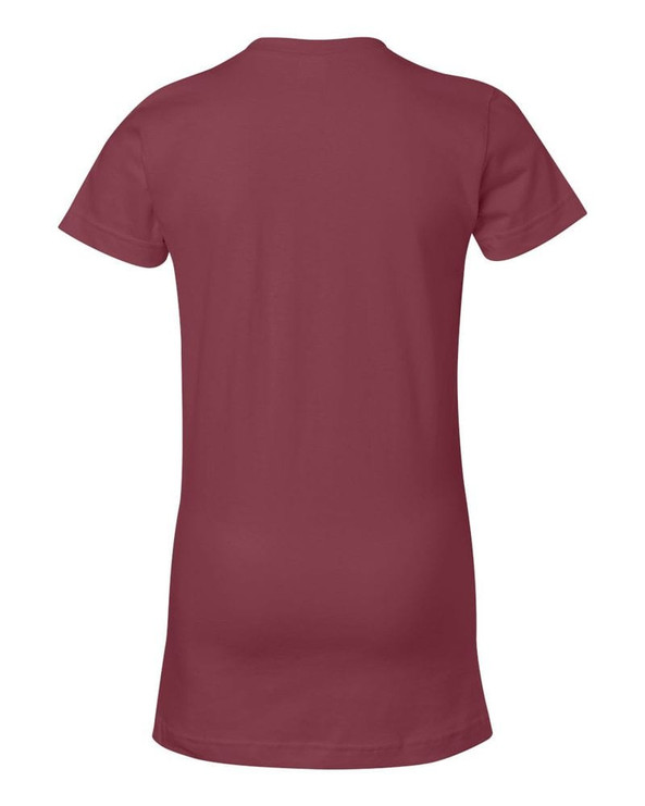 LAT 3616 - Junior Fit Fine Jersey Longer Length T-Shirt