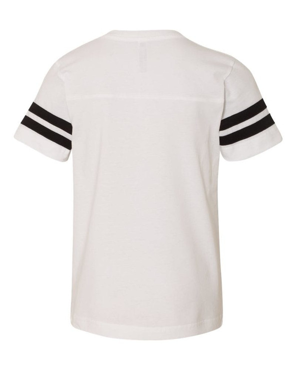 LAT 6137 - Remera de fútbol Vintage para jóvenes