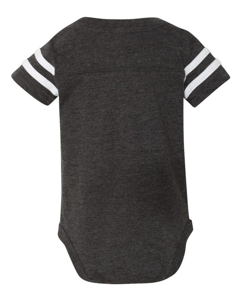 Rabbit Skins 4437 - Infant Football Fine Jersey Bodysuit
