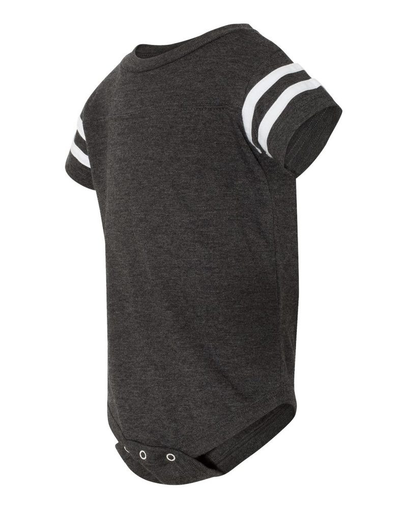 Rabbit Skins 4437 - Infant Football Fine Jersey Bodysuit