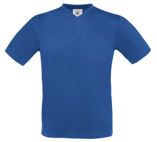 B&C BC163 - T Shirt Homme Col V 100% Coton