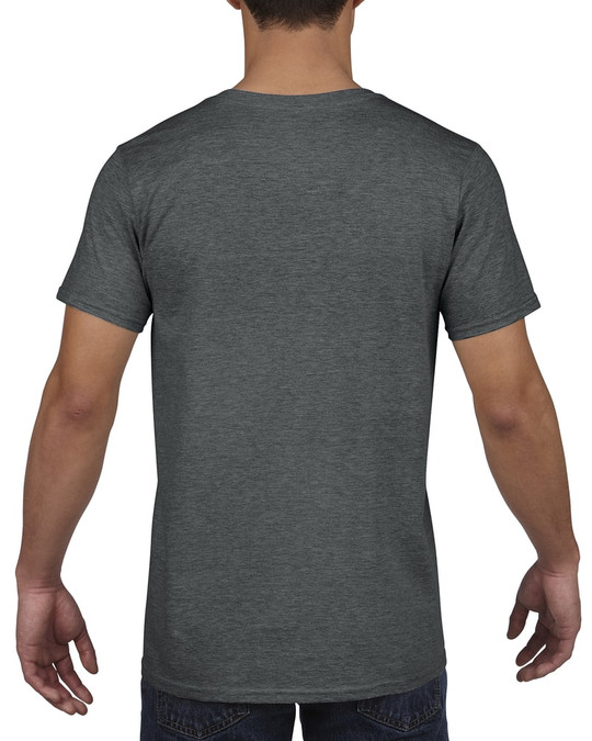 Gildan GN646 - Herren T-Shirt mit V-Ausschnitt aus 100% Baumwolle