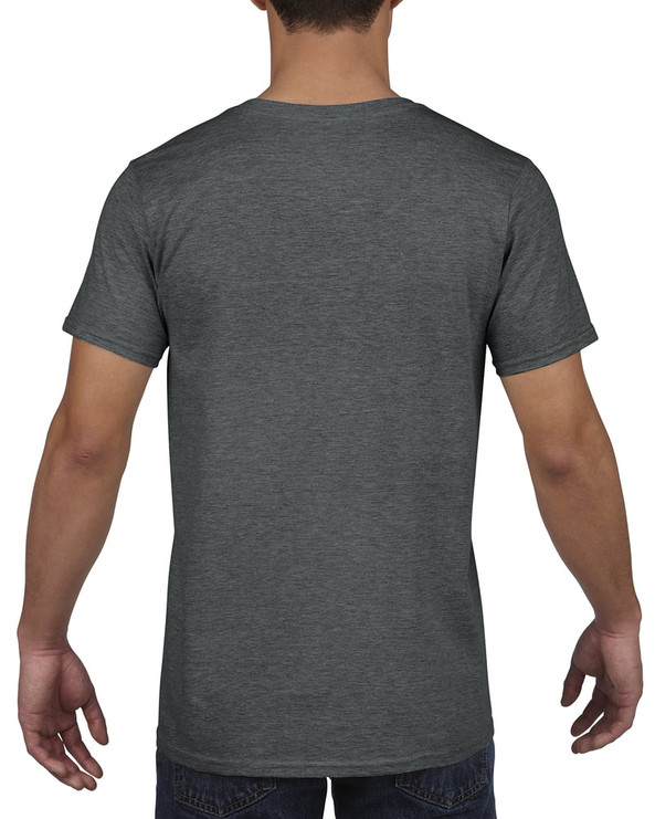 Gildan GN646 - Herren T-Shirt mit V-Ausschnitt aus 100% Baumwolle