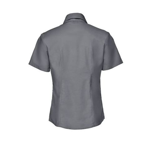 Russell Collection JZ33F - Easy Care Oxford Overhemd Met Korte Mouw