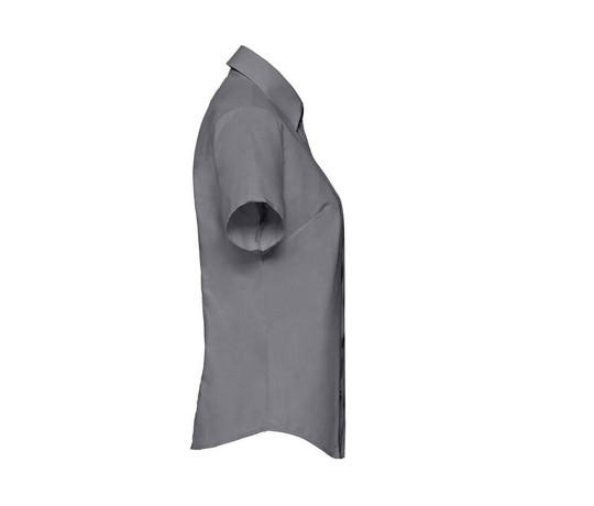 Russell Collection JZ33F - Easy Care Oxford Overhemd Met Korte Mouw