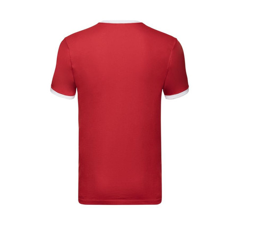 Fruit of the Loom SC245 - Herren Ringer T-Shirt aus 100% Baumwolle