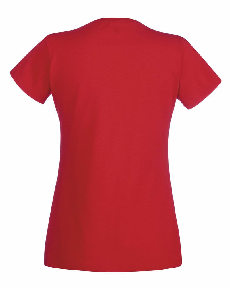 Fruit of the Loom SC600 - Lady-Fit Baumwoll Damen T-Shirt