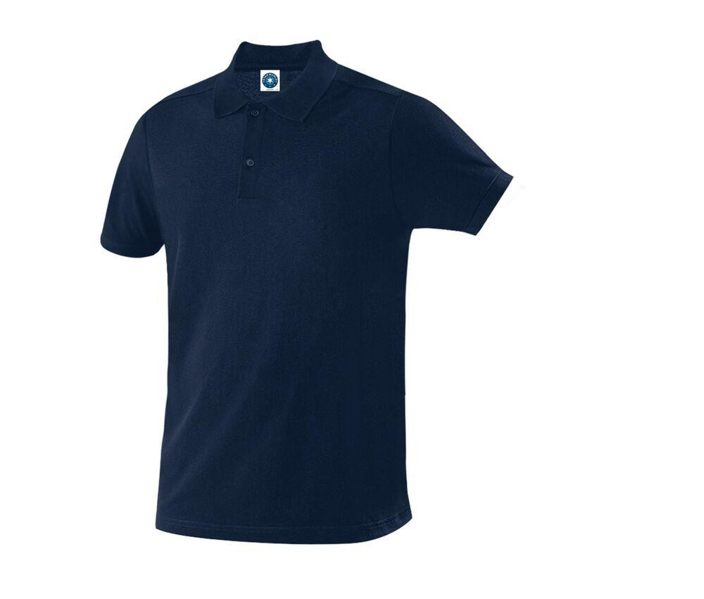 Starworld SW160 - Polo da uomo 100% cotone biologico
